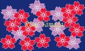 注文番号273ｒ　桜（赤青）