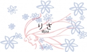 注文番号41fn　妖精と花(ブルー系1)